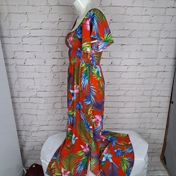Design Lab Tropical Print Maxi dress‎ - Picture 4 of 11